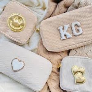 BNWT Stoney Clover Lane Mini Pouch - Cinnamon Sugar